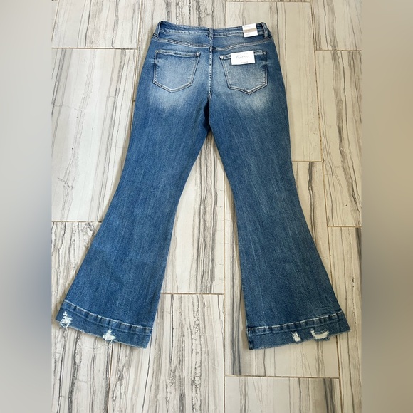 KanCan High Rise Flare Stretch Jean - Picture 3 of 12